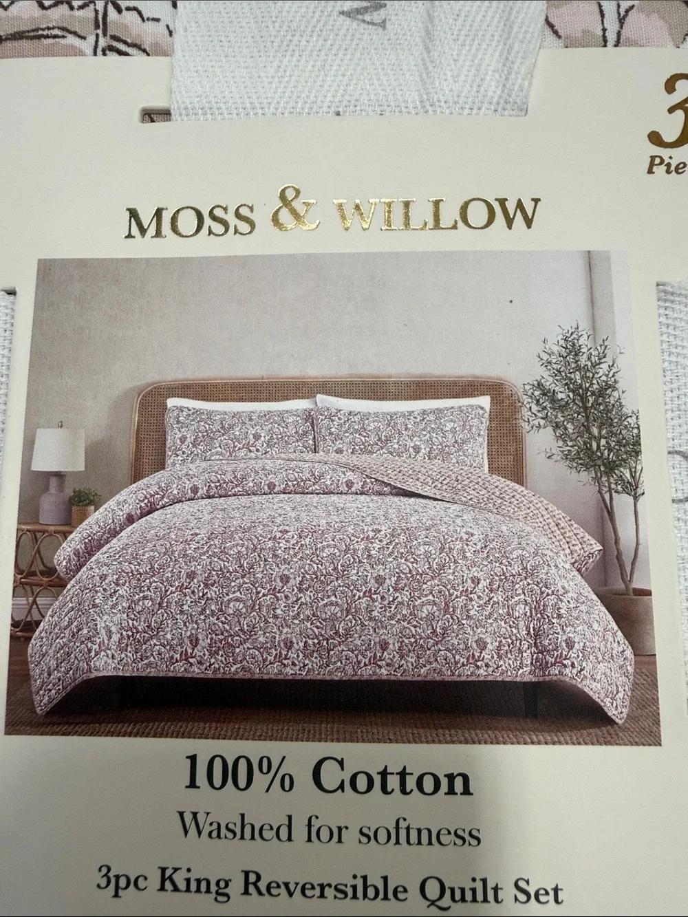 Moss & Willow Cotton Quilt